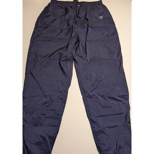 Vintage USA Olympic Games Track Pants Navy Blue Nylon JCPenney Mens Large L